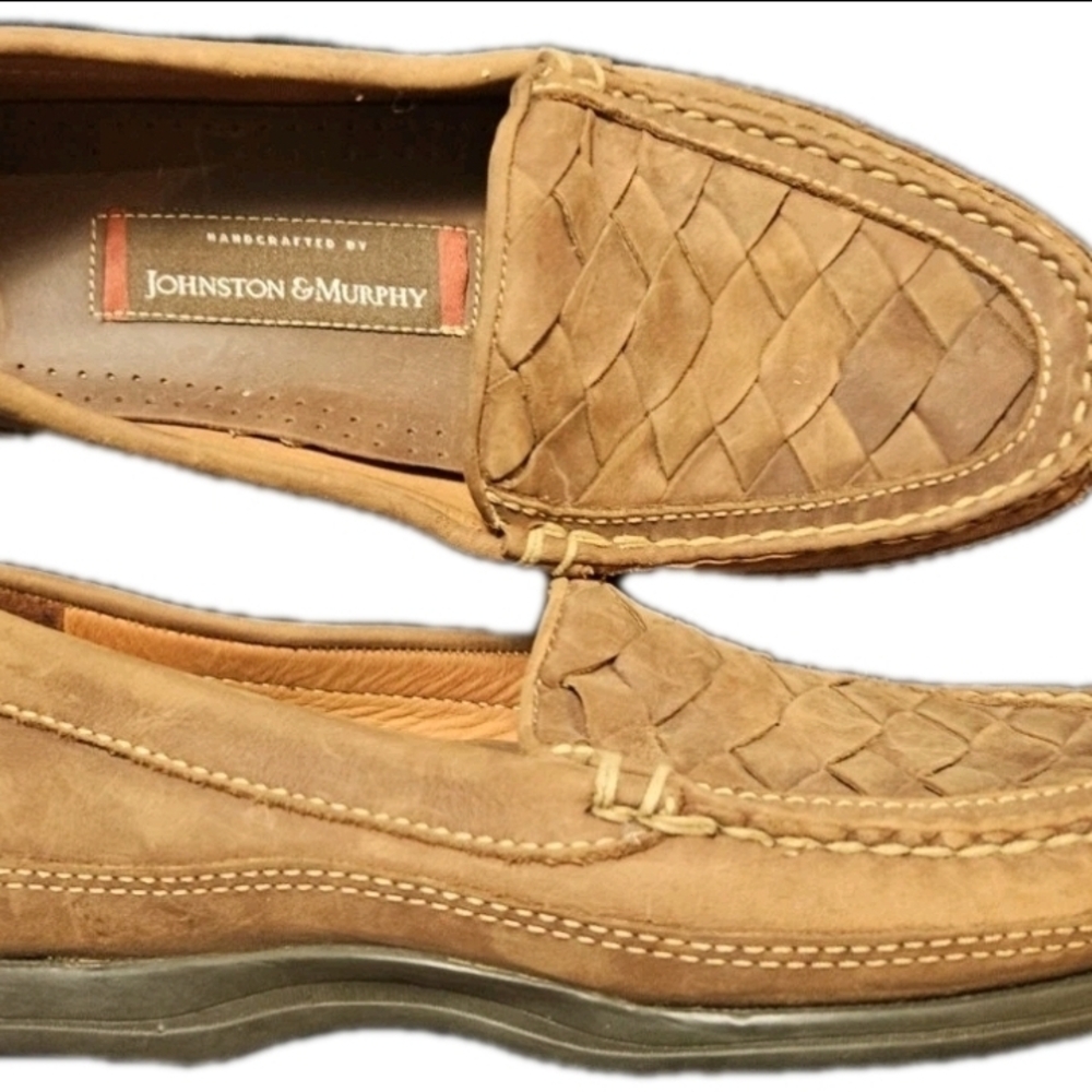 Johnston & Murphy Men's Tan Loafers